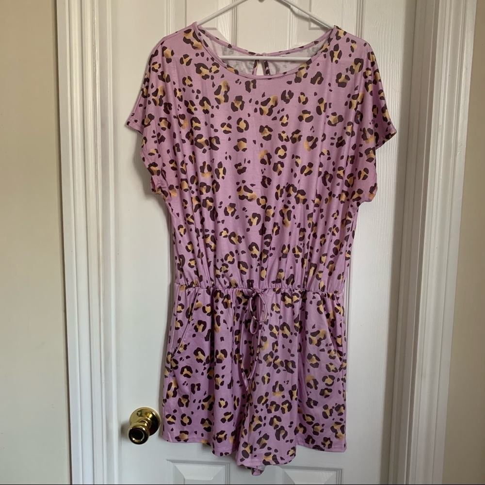 Leopard Romper